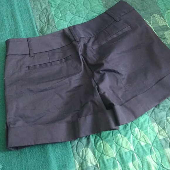 NWT NY&C Navy Blue Cuffed Shorts - Picture 3 of 4